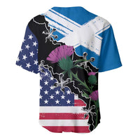 Scottish-American Heritage Month Baseball Jersey Proud Scottish American Heritage