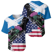 Scottish-American Heritage Month Baseball Jersey Proud Scottish American Heritage