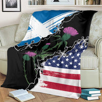 Scottish-American Heritage Month Blanket Proud Scottish American Heritage