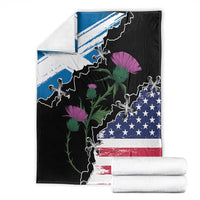 Scottish-American Heritage Month Blanket Proud Scottish American Heritage
