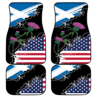 Scottish-American Heritage Month Car Mats Proud Scottish American Heritage