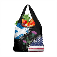 Scottish-American Heritage Month Grocery Bag Proud Scottish American Heritage