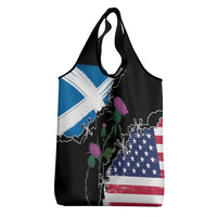 Scottish-American Heritage Month Grocery Bag Proud Scottish American Heritage