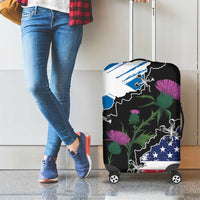 Scottish-American Heritage Month Luggage Cover Proud Scottish American Heritage