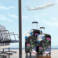 Scottish-American Heritage Month Luggage Cover Proud Scottish American Heritage