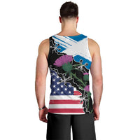 Scottish-American Heritage Month Men Tank Top Proud Scottish American Heritage