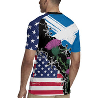 Scottish-American Heritage Month Rugby Jersey Proud Scottish American Heritage