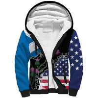 Scottish-American Heritage Month Sherpa Hoodie Proud Scottish American Heritage