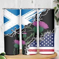 Scottish-American Heritage Month Skinny Tumbler Proud Scottish American Heritage