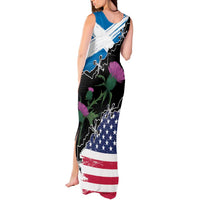 Scottish-American Heritage Month Tank Maxi Dress Proud Scottish American Heritage
