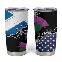 Scottish-American Heritage Month Tumbler Cup Proud Scottish American Heritage