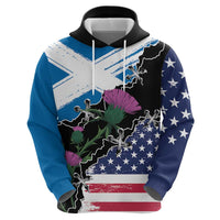 Scottish-American Heritage Month Zip Hoodie Proud Scottish American Heritage