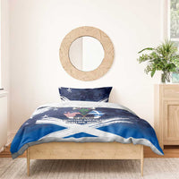 USA Scotland Flag Bedding Set My Nation My Heritage