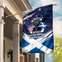 USA Scotland Flag Garden Flag My Nation My Heritage