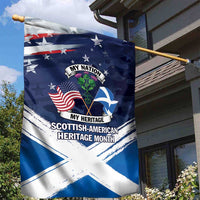 USA Scotland Flag Garden Flag My Nation My Heritage
