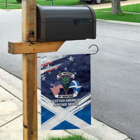 USA Scotland Flag Garden Flag My Nation My Heritage