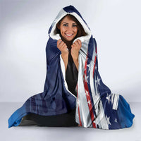 USA Scotland Flag Hooded Blanket My Nation My Heritage