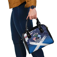 USA Scotland Flag Shoulder Handbag My Nation My Heritage
