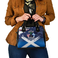 USA Scotland Flag Shoulder Handbag My Nation My Heritage
