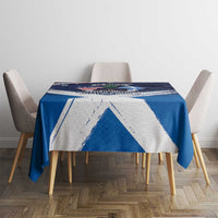 USA Scotland Flag Tablecloth My Nation My Heritage