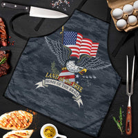 Brave Souls Remembered Patriotic Military Tribute Art Apron