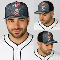 Brave Souls Remembered Patriotic Military Tribute Art Baseball Net Cap