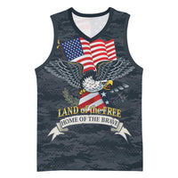 Brave Souls Remembered Patriotic Military Tribute Art Basketball Jersey