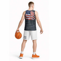 Brave Souls Remembered Patriotic Military Tribute Art Basketball Jersey
