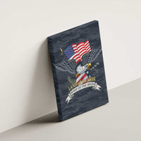 Brave Souls Remembered Patriotic Military Tribute Art Canvas Wall Art