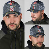 Brave Souls Remembered Patriotic Military Tribute Art Classic Cap