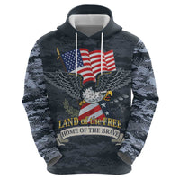 Brave Souls Remembered Patriotic Military Tribute Art Hoodie