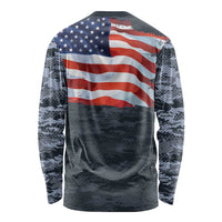 Brave Souls Remembered Patriotic Military Tribute Art Long Sleeve Shirt