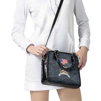 Brave Souls Remembered Patriotic Military Tribute Art Shoulder Handbag