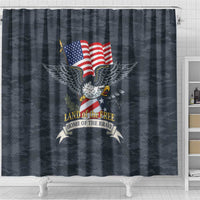 Brave Souls Remembered Patriotic Military Tribute Art Shower Curtain