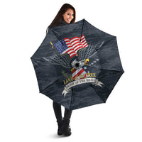 Brave Souls Remembered Patriotic Military Tribute Art Umbrella