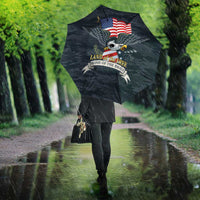 Brave Souls Remembered Patriotic Military Tribute Art Umbrella
