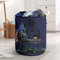 Memorial Day Veteran Remember and Honor Laundry Basket