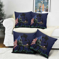Memorial Day Veteran Remember and Honor Pillow Cover