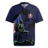 Memorial Day Veteran Remember and Honor Rugby Jersey
