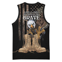 US Memorial Day Basketball Jersey Land Of The Free Patriotic American Flag Vintage