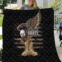US Memorial Day Quilt Land Of The Free Patriotic American Flag Vintage