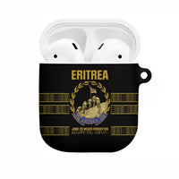 Eritrea Martyrs Day June 20 AirPods Case Never Forgotten Proud Eritrean Heritage Black Version
