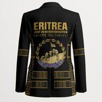Eritrea Martyrs Day June 20 Blazer Never Forgotten Proud Eritrean Heritage Black Version
