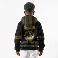 Eritrea Martyrs Day June 20 Kid Hoodie Never Forgotten Proud Eritrean Heritage Black Version