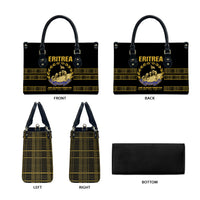 Eritrea Martyrs Day June 20 Leather Bag Never Forgotten Proud Eritrean Heritage Black Version