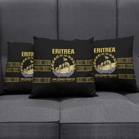 Eritrea Martyrs Day June 20 Pillow Cover Never Forgotten Proud Eritrean Heritage Black Version