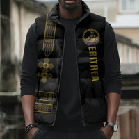 Eritrea Martyrs Day June 20 Sleeveless Puffer Jacket Never Forgotten Proud Eritrean Heritage Black Version