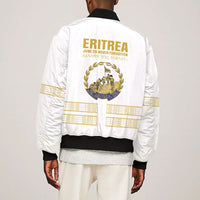 Eritrea Martyrs Day June 20 Bomber Jacket Never Forgotten Proud Eritrean Heritage White Version
