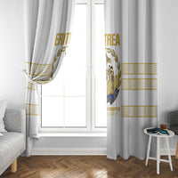 Eritrea Martyrs Day June 20 Window Curtain Never Forgotten Proud Eritrean Heritage White Version