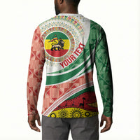 Ethiopia In My Blood Button Sweatshirt Lion Of Judah In My Heart